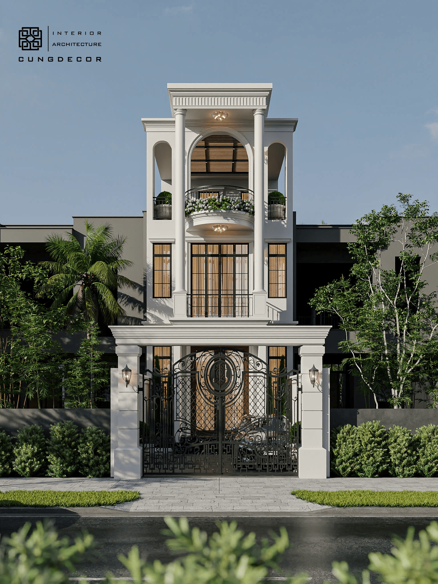 Nhà phố hiện đại